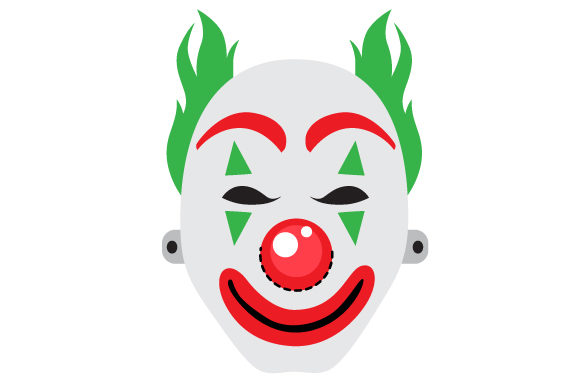 Download Clown Face Mask - Mask Collection