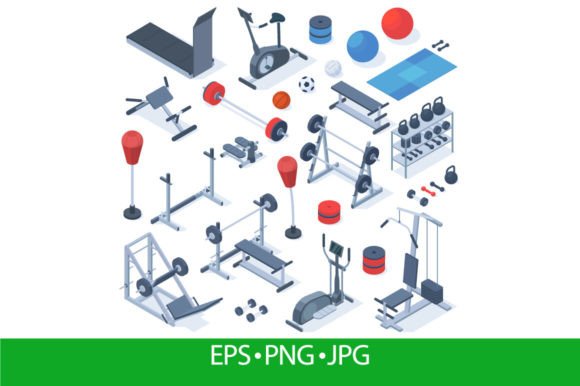 Download Isometric Gym Fitness Equipment and - Gym Collection