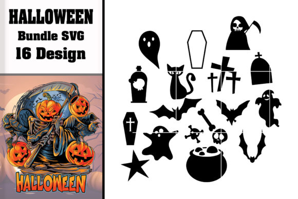Download Halloween Elements Clipart Svg,Halloween - Halloween elements clipart Collection